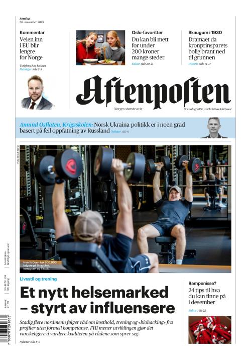 Aftenposten 30.11.2025