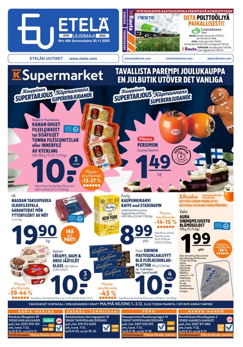 Etelä-Uusimaa 30.11.2025