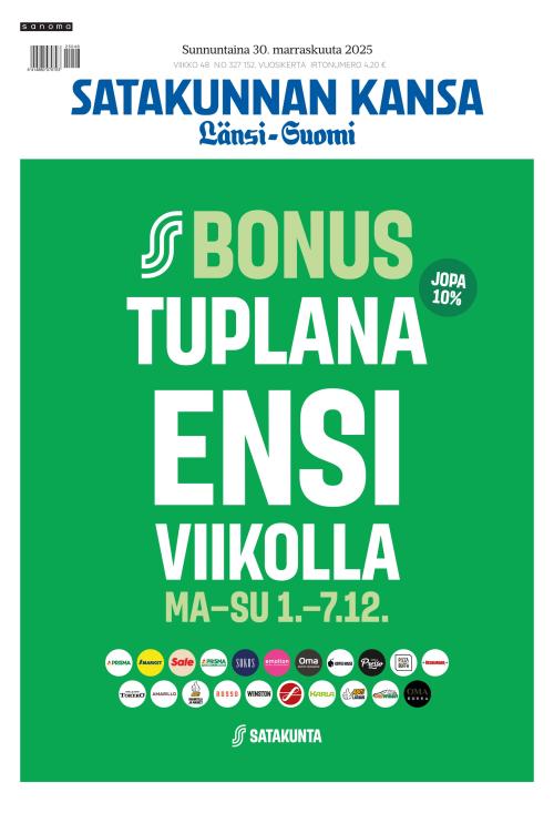 Satakunnan Kansa Länsi-Suomi 30.11.2025
