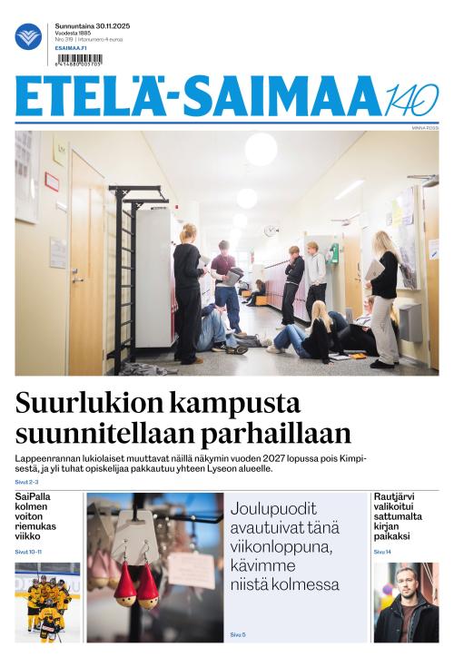 Etelä-Saimaa 30.11.2025