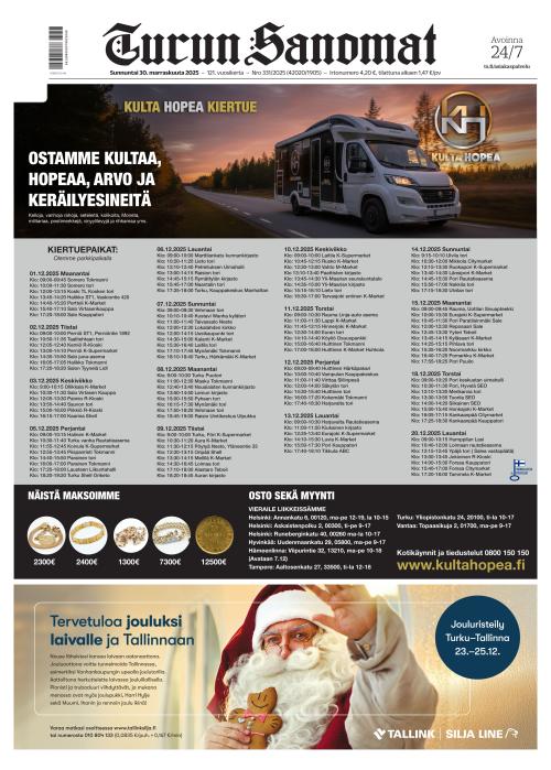 Turun Sanomat 30.11.2025
