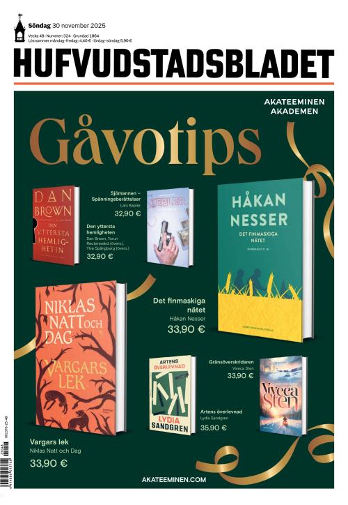 Hufvudstadsbladet 30.11.2025