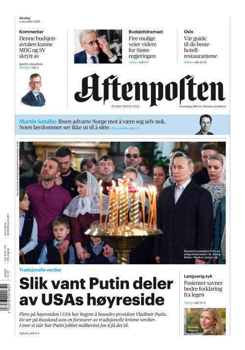 Aftenposten 1.12.2025
