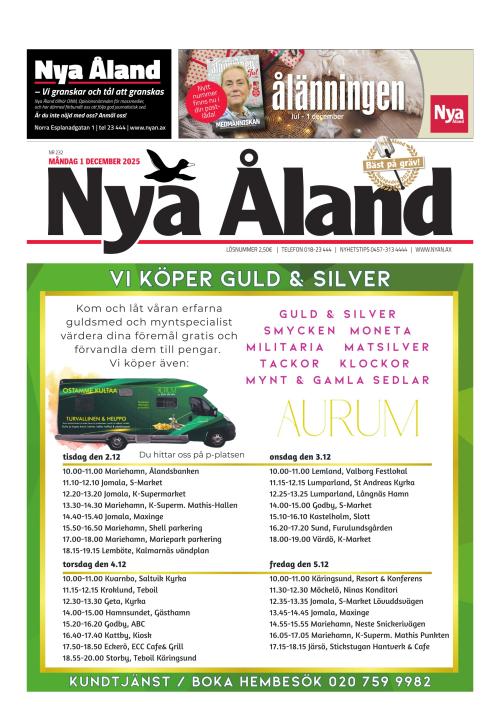 Nya Åland 1.12.2025