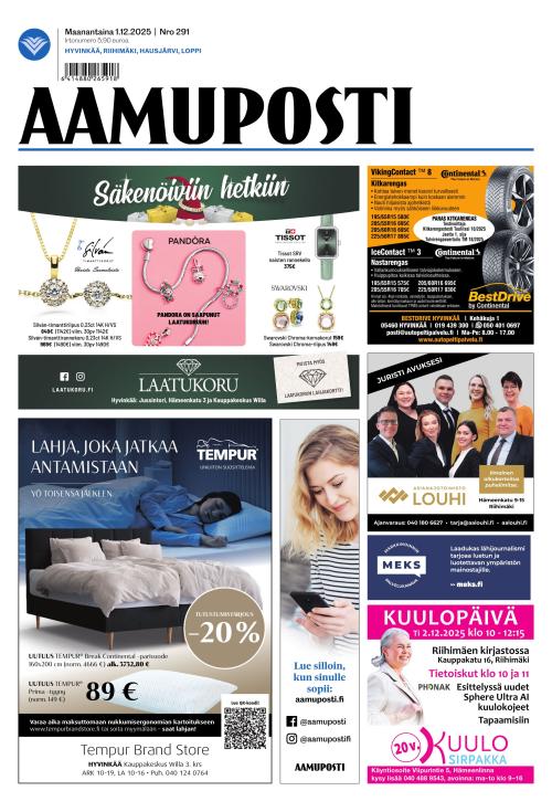 Aamuposti 1.12.2025