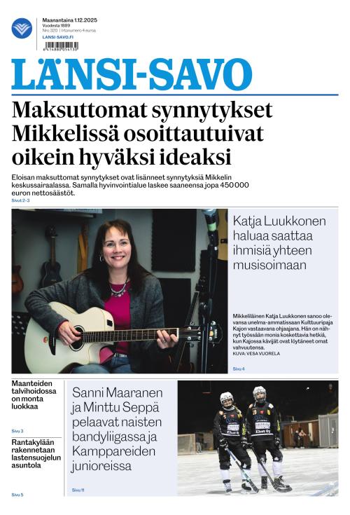 Länsi-Savo 1.12.2025