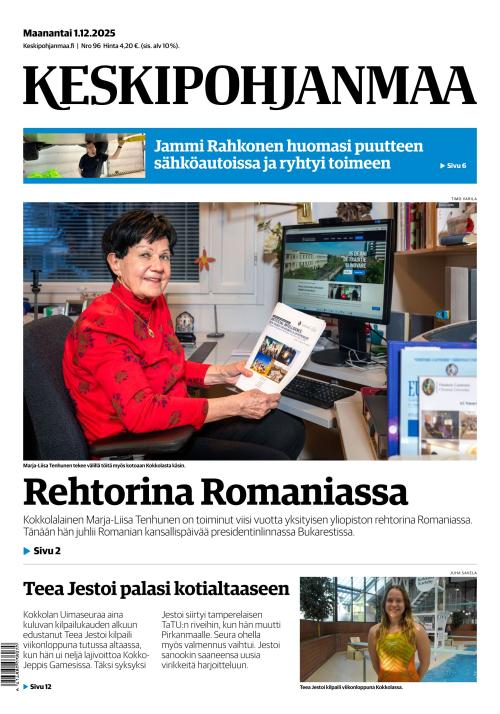 Keskipohjanmaa 1.12.2025