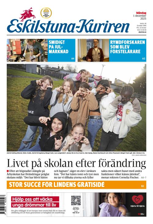 Eskilstuna-Kuriren 1.12.2025