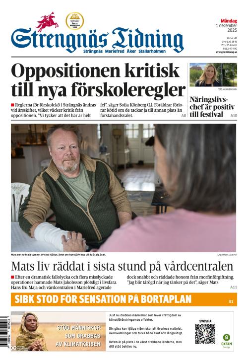 Strengnäs Tidning 1.12.2025
