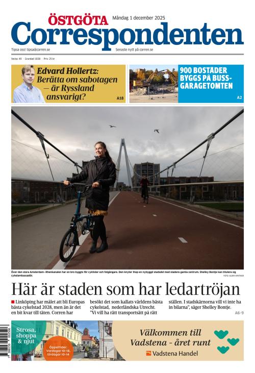 Östgöta Correspondenten 1.12.2025