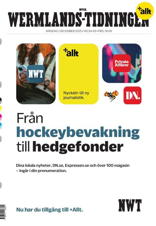 Nya Wermlands-Tidningen 1.12.2025