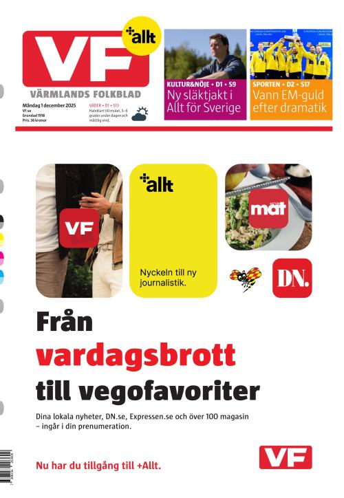 Värmlands Folkblad 1.12.2025