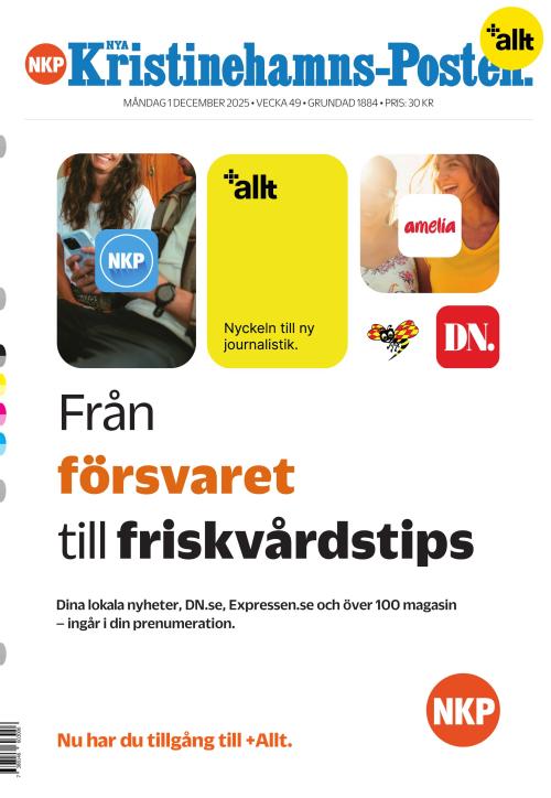 Nya Kristinehamns-Posten 1.12.2025