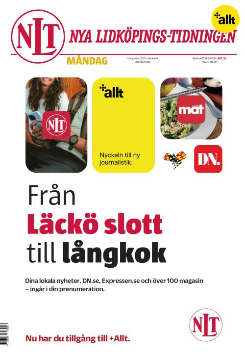 Nya Lidköpings-Tidningen 1.12.2025