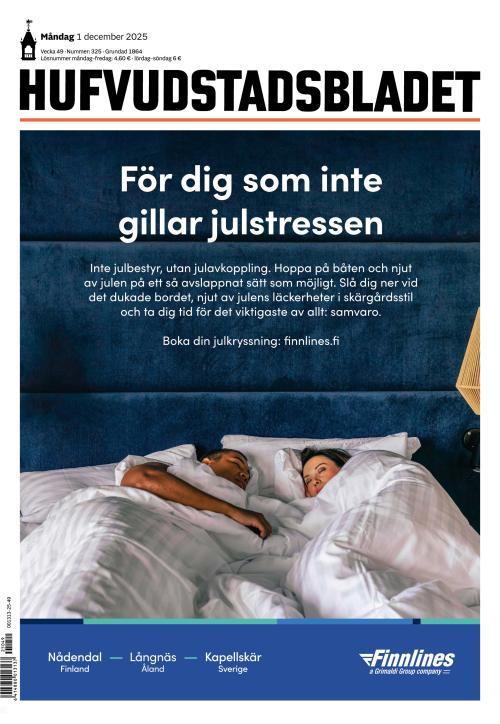 Hufvudstadsbladet 1.12.2025