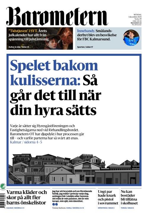 Barometern OT 1.12.2025