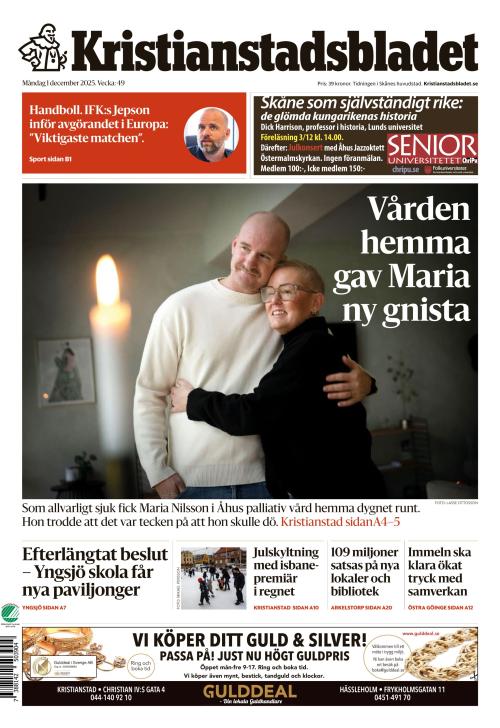 Kristianstadsbladet 1.12.2025