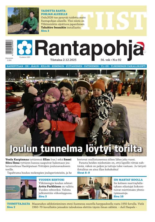 Rantapohja 2.12.2025