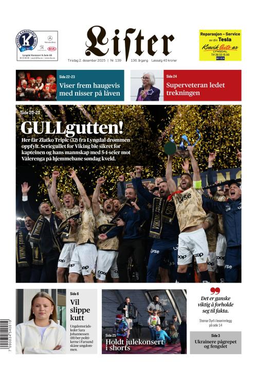 Lister (NO) 2.12.2025