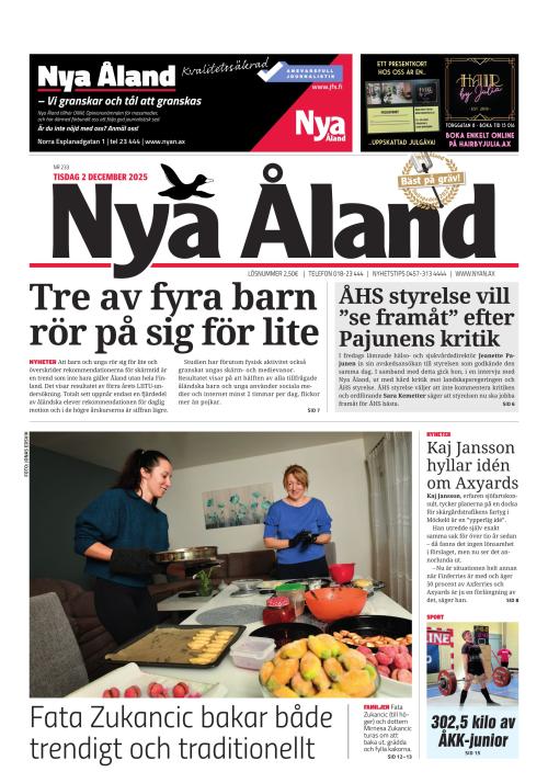 Nya Åland 2.12.2025