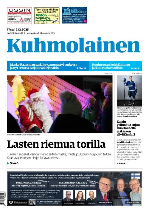 Kuhmolainen 2.12.2025
