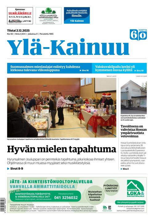 Ylä-Kainuu 2.12.2025