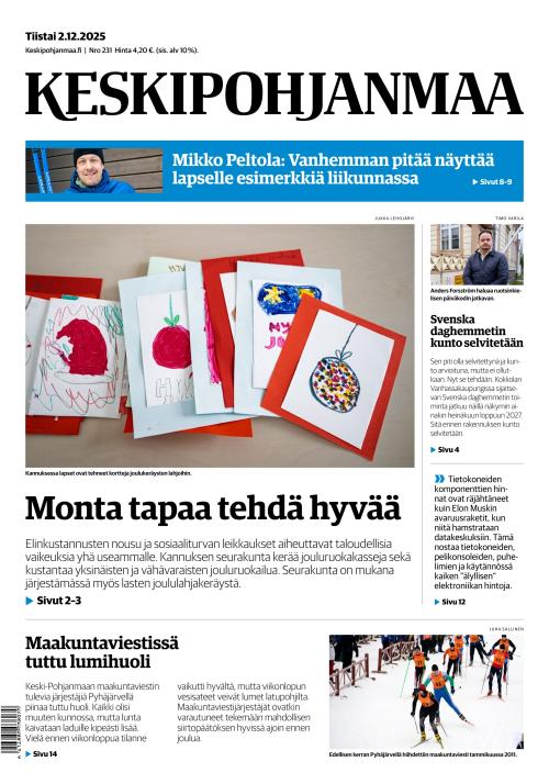 Keskipohjanmaa 2.12.2025