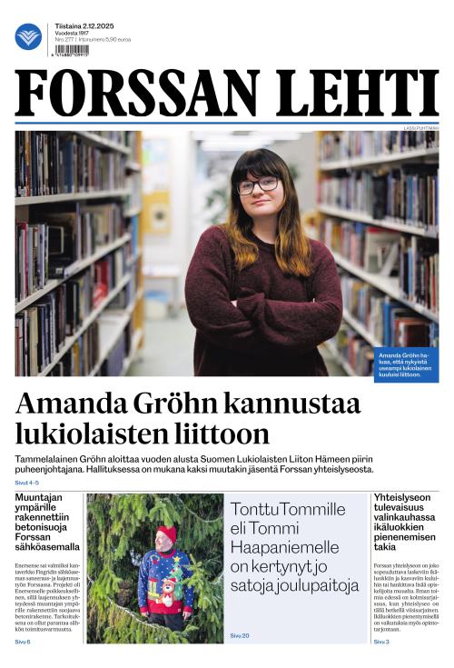 Forssan Lehti 2.12.2025