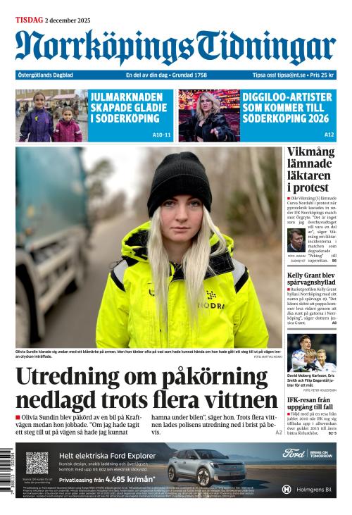 Norrköpings Tidningar 2.12.2025