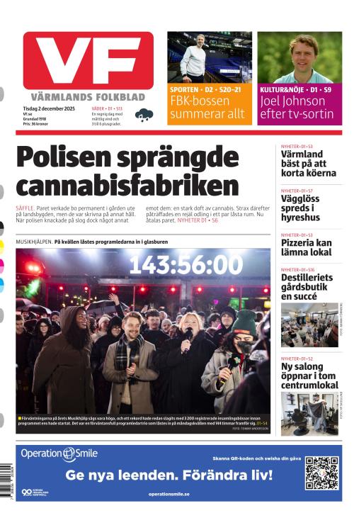 Värmlands Folkblad 2.12.2025