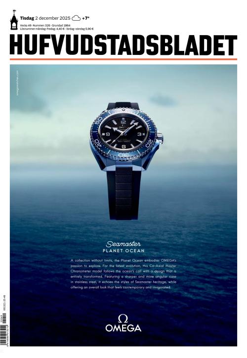 Hufvudstadsbladet 2.12.2025