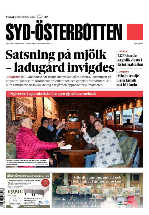 Syd-Österbotten 2.12.2025