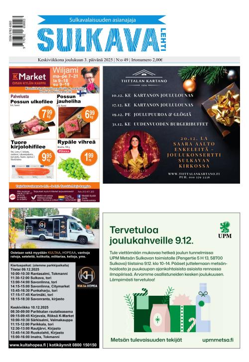 Sulkava-lehti 3.12.2025