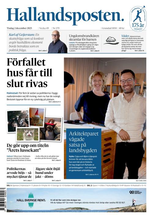 Hallandsposten 2.12.2025