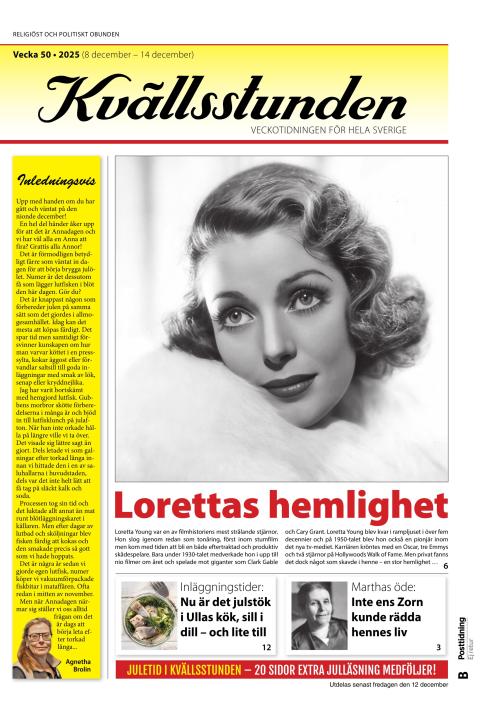 Kvällsstunden 50/2025