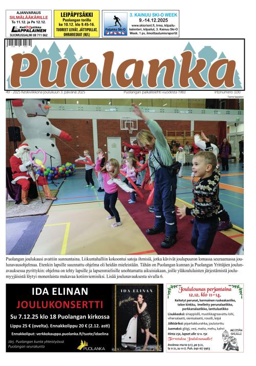 Puolanka-lehti 3.12.2025