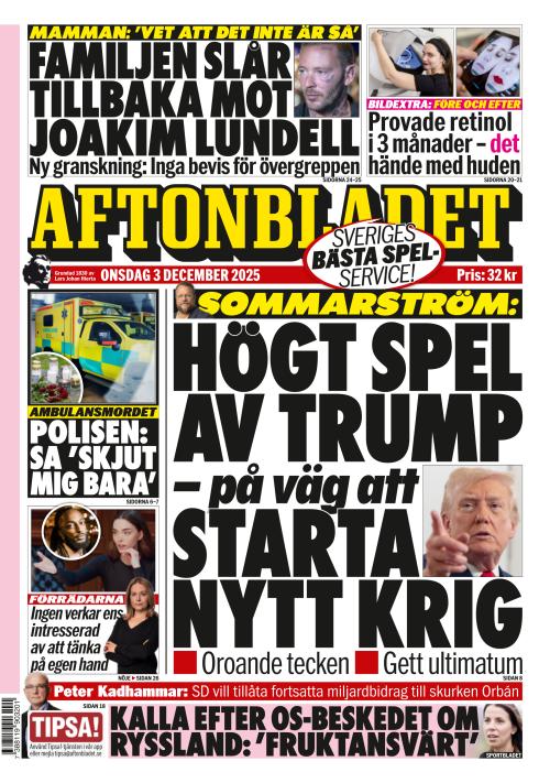 Aftonbladet 3.12.2025