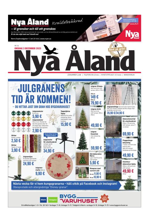 Nya Åland 3.12.2025