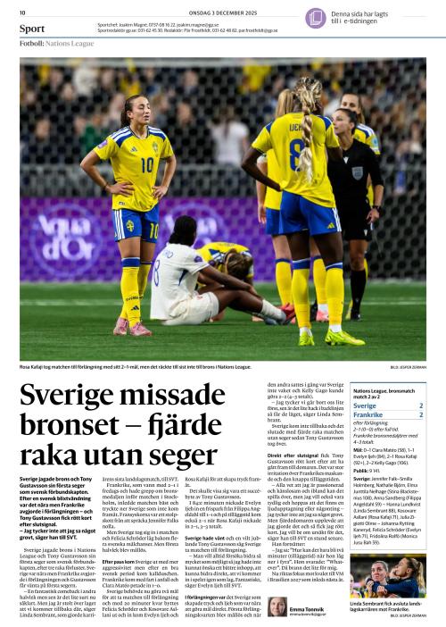 Göteborgs-Posten 3.12.2025