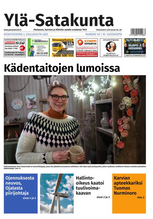 Ylä-Satakunta 3.12.2025