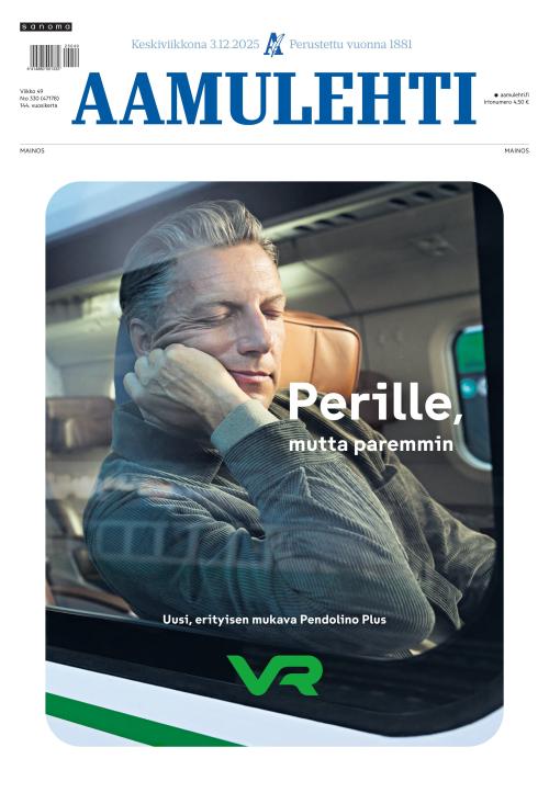 Aamulehti 3.12.2025