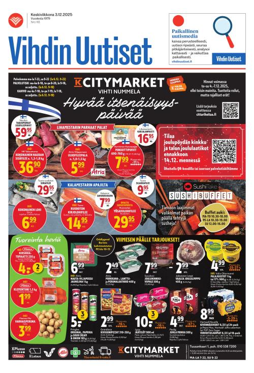 Vihdin uutiset 3.12.2025