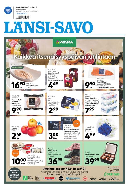 Länsi-Savo 3.12.2025