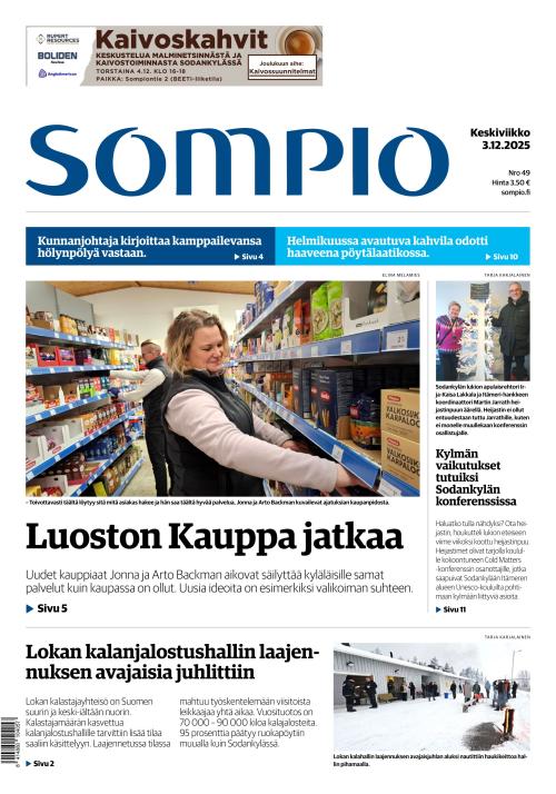 Sompio 3.12.2025