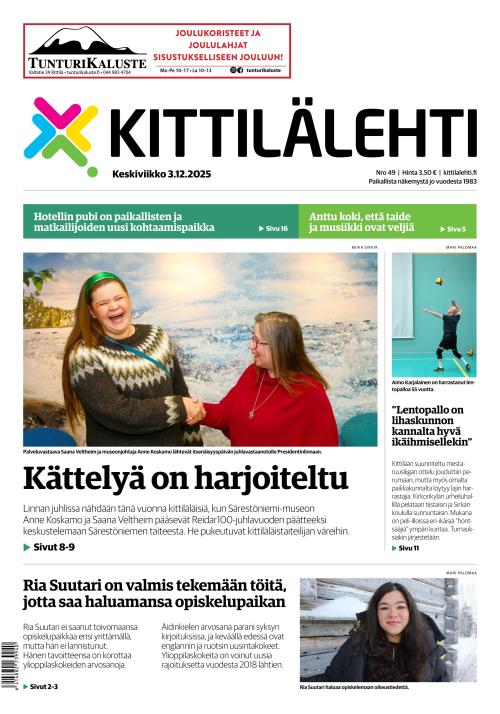 Kittilälehti 3.12.2025