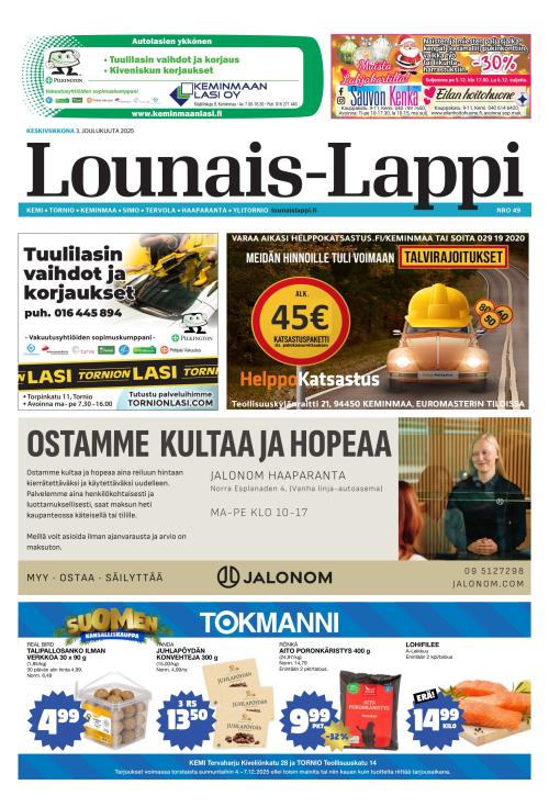 Lounais-Lappi 3.12.2025