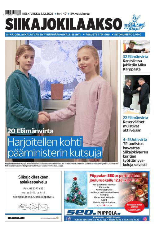 Siikajokilaakso 3.12.2025