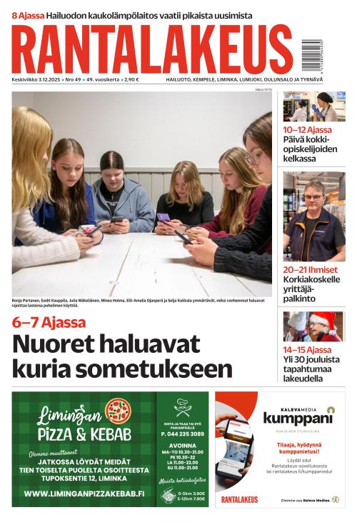 Rantalakeus 3.12.2025