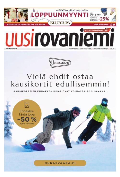 Uusi Rovaniemi 3.12.2025