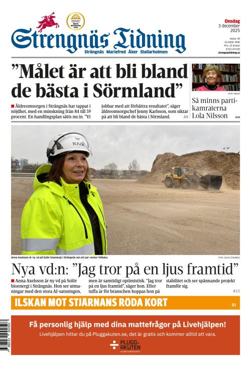 Strengnäs Tidning 3.12.2025